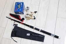 Combo CANNA + MULINELLO BOLENTINO BARCA 2,70MT 150GR  CMB016