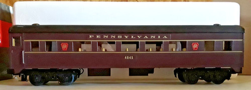 Coche de autocar MTH/Rail King Pennsylvania aerodinámico O-27 4045 rieles resistentes S. (CC-47 | Zustand: Used