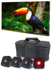 American DJ WMS1 1.9mm Pixel Pitch RGB SMD1212 LED Video Panel 4 Wash Up-Lights