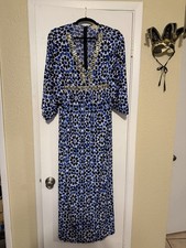Michael Kors A Woman’s Blue And And White Dress And Its Large And Will Fit Xl