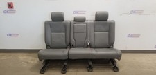 11 Toyota Tundra Limited Rear Back Seat Assembly Gray Leather