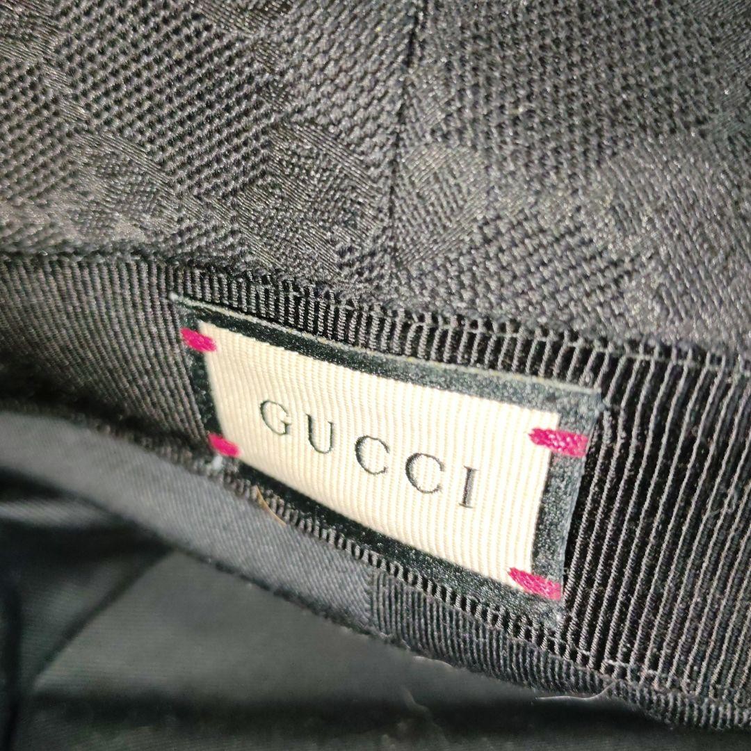 GUCCI Interlocking GG Logo Pattern Canvas Black B… - image 7