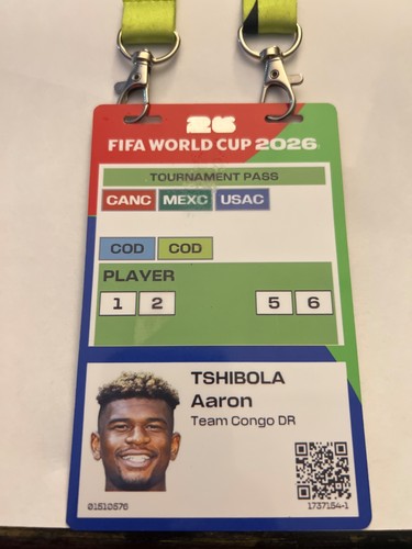 2026 Fifa Tournament / Accreditation Pass