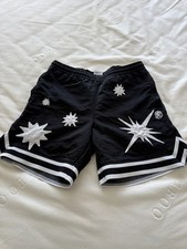 Billionaire Boys Club Star Graphic Mesh Shorts Black Men  s Size XL