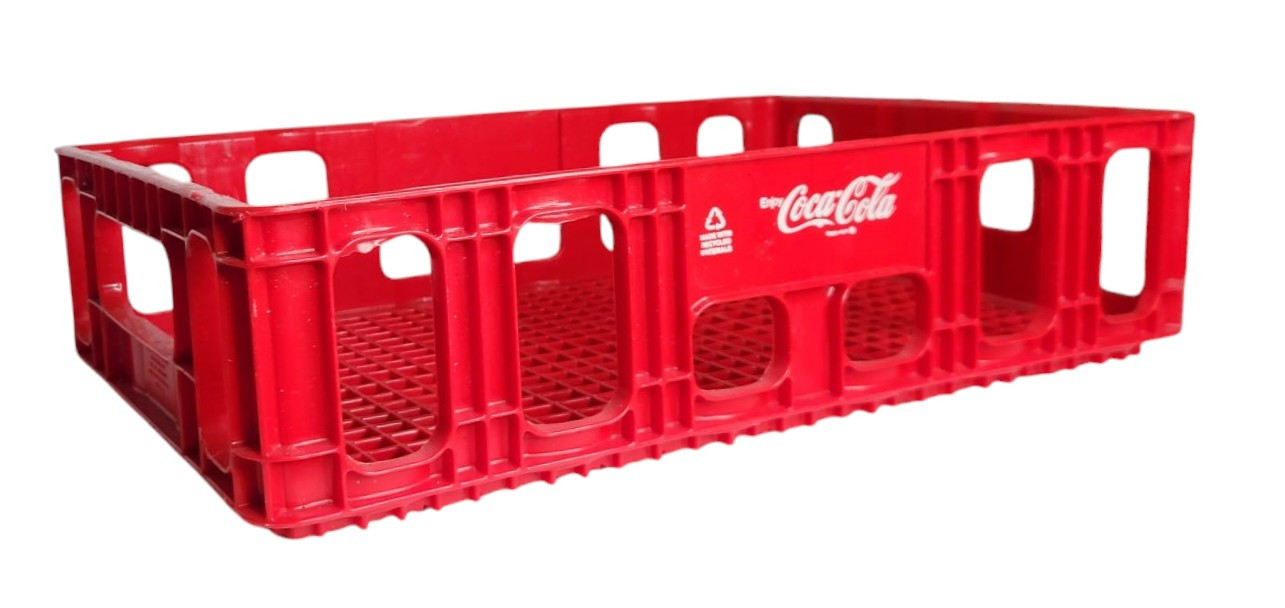 Coca Cola Plastic Red Hus Carrier - Mold #483 - Rehrig Pacific Co