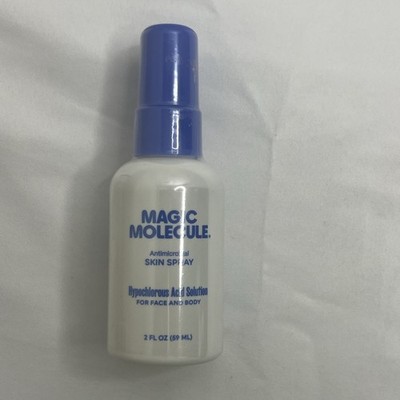 Magic Molecule Antimicrobial Skin & Face Spray Travel Size 2 fl oz Sealed
