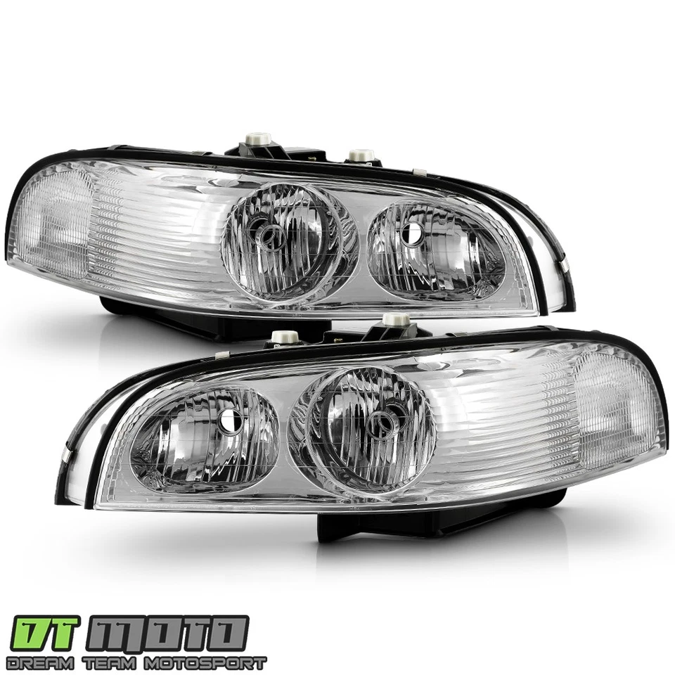 For 1997-2005 Buick Park Avenue Factory Style Headlights Headlamps Left+Right - Image 2 of 4