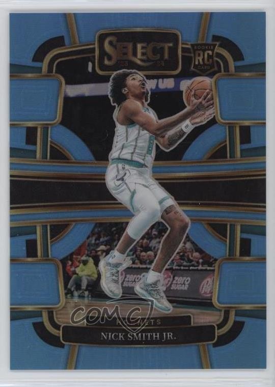 2023 Panini Select Concourse Light Blue Prizm /299 Nick Smith Jr Rookie RC 01nw