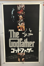 GODFATHER Japanese 39x62 1972 Marlon Brando, Francis Ford Coppola crime classic.