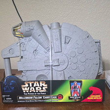 Kenner Star Wars Power of the Force Millennium Falcon Carry Case w  Wedge