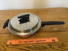 Vintage Vollrath Multi Ply Luxury Line Vacumatic Stainless Steel Pot & Lid