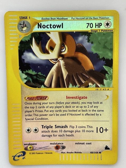 Noctowl [Reverse Holo] #40 (Skyridge (2003))