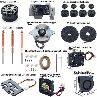 Für Creality K2 Plus Extruder Senser Getriebe Synchron Gürtel 3D Drucker Zubehör
