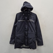 Musto Damen Mpx Goretex Kanal Kapuze Regen wasserdicht Jacke Mantel Gr UK 12
