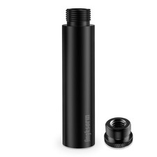 3-INCH Mic Stand Extension Tubes/Rods Parts, Universal 5/8-27" 3-INCHS, black