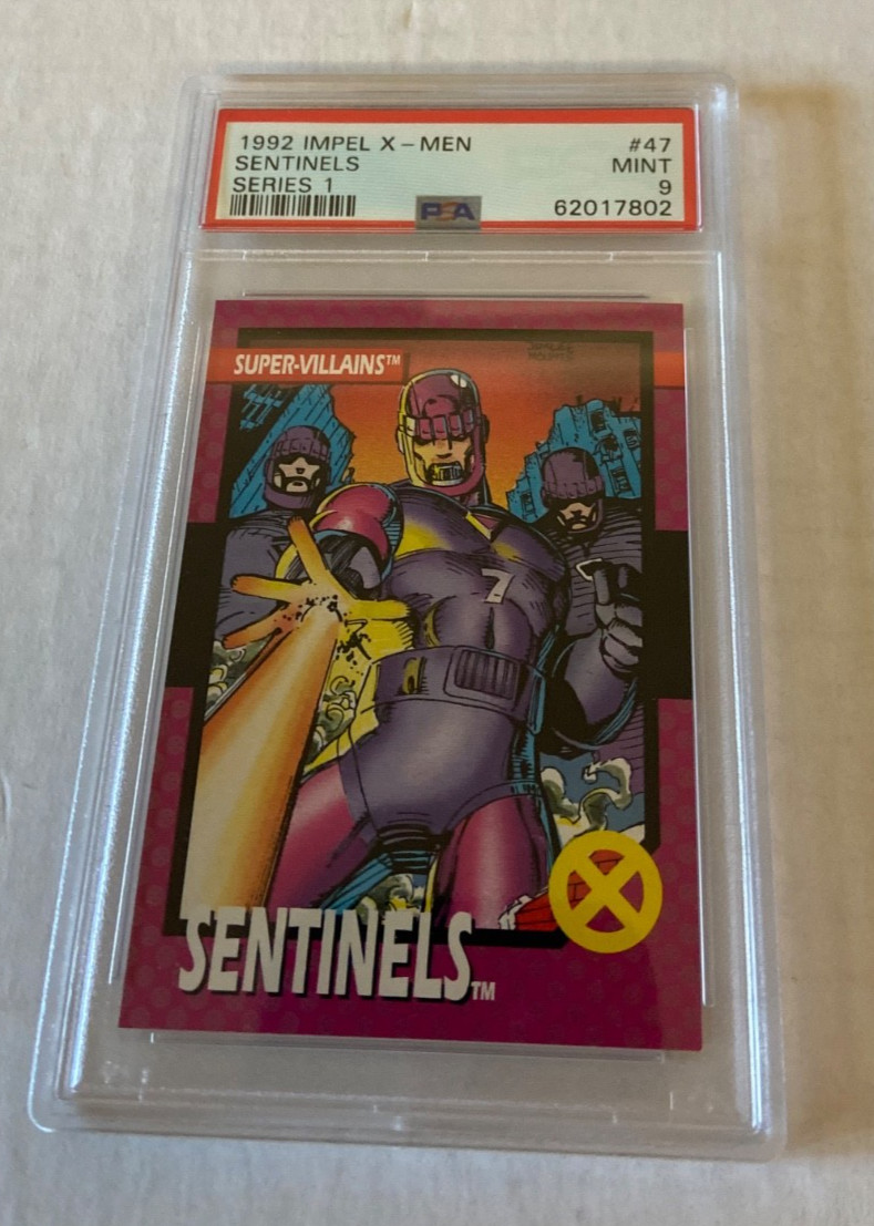 1992 Impel The Uncanny X-Men #47 Sentinels PSA 9 MINT