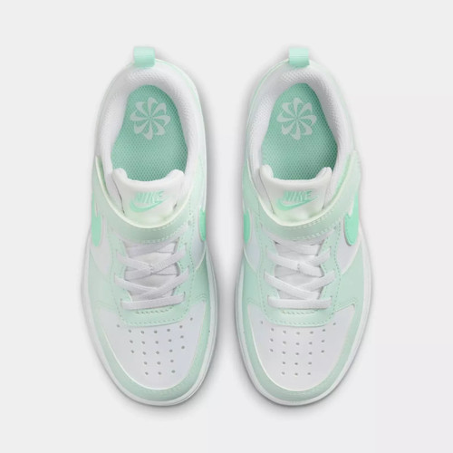 Nike Court Borough Low Recraft GS White/Mint Foam-Barley Green Size 10.5 New - Picture 5 of 6