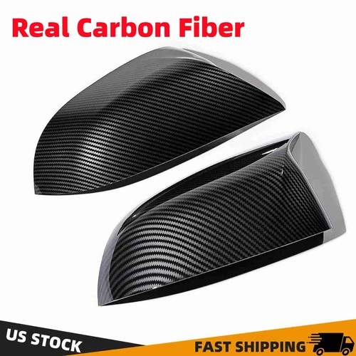 For 2019-2022 2023 BMW X3 X4 G01 G02 X5 G05 Real Carbon Fiber Mirror Cover Caps