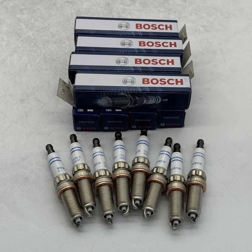 8PCS Bosch A0041598103 ZR6SII3320 Double Iridium Spark Plugs For Mercedes Benz