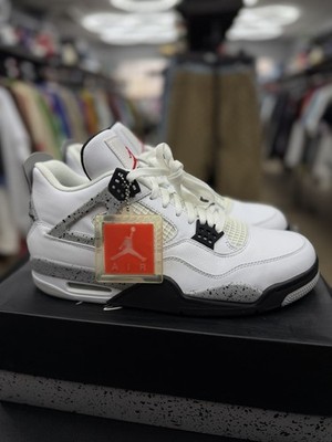 Size 11.5 - Jordan 4 Retro OG Mid White Cement (840606 192) 2016 NEW