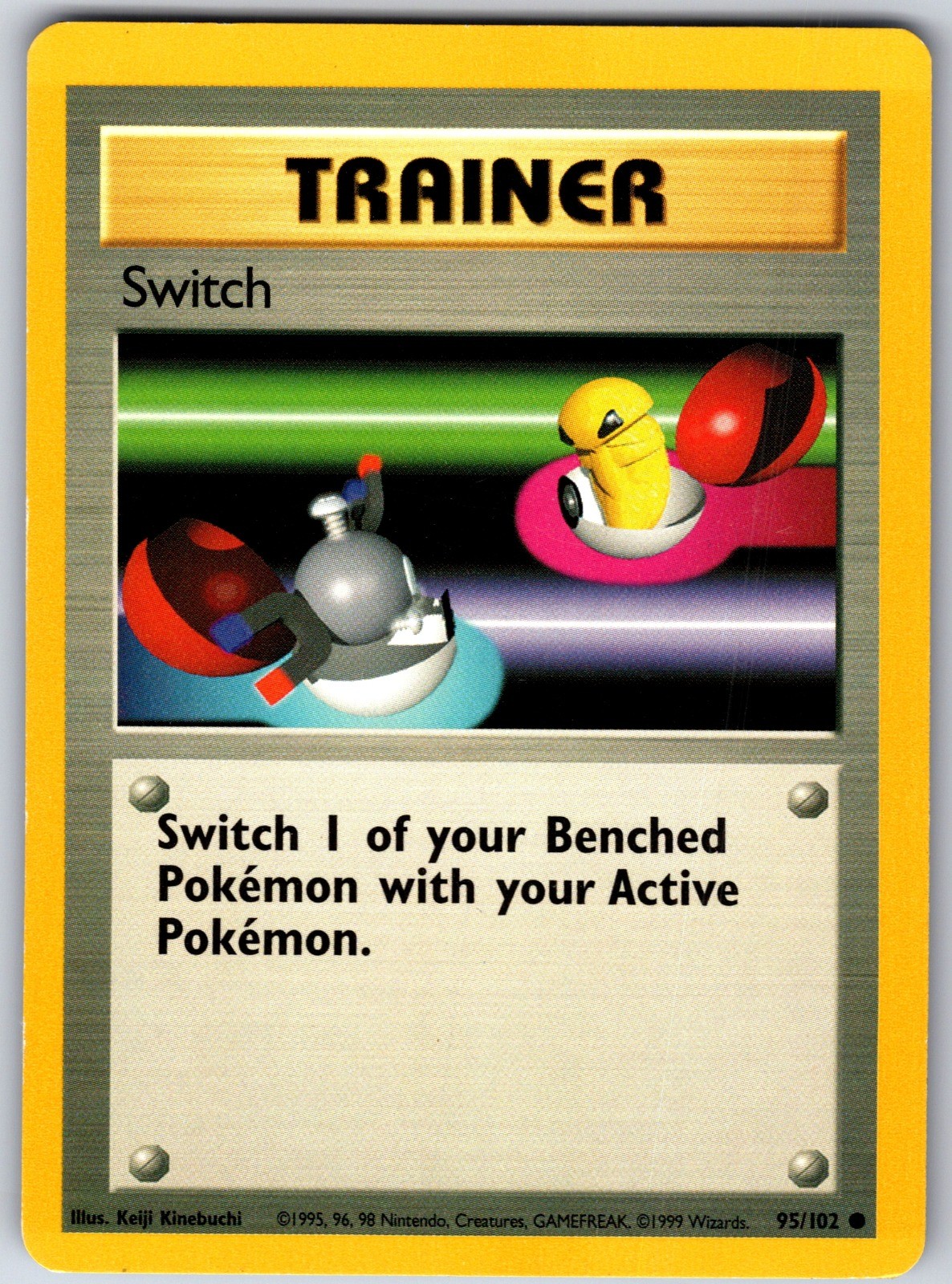 Switch Unlimited Common Base Set (Shadowless) 095/102 LP