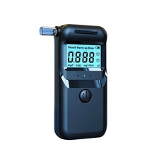 Breath Alcohol Tester Digital LCD High Accuracy Semiconductor Sensor Nozzles