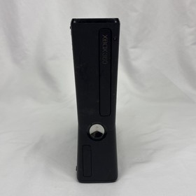Xbox 360 S Slim Model 1439 Matte Black Console Only Tested  Works No Hard Drive