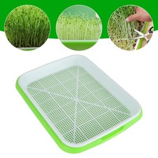 Microgreen Sprouter Tray Hydroponic Gardening Sprouting System Planter Seed Tray