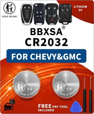 Replacement Batteries for Key Fob (Check Fit Guide)(2 Pack)