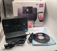 Canon SELPHY CP900 Digital Photo Dye Sublimation Printer w/ AC Adapter.