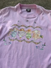 Vintage 80s Single Stitch T Shirt Screen Stars Best Size Med Unisex