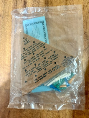 #ad #ad Barber Colman Rockford IL “IQ” Quiz Peg Puzzle Game By Southcrest Products $12.00