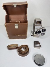 Vintage Bell  Howell 333 8mm Movie Camera Set w/ Case Sunometer
