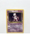 Pokémon TCG Mewtwo 10/102 Base Set Unlimited 1999 Vintage Holo Rare MP