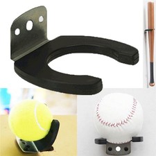 Baseball Bat Display Hanger Holder Wall Mount Rack Stand Durable Wall Mount