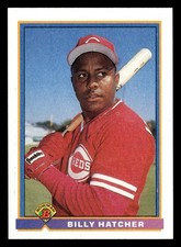 Billy Hatcher 1991 Bowman #670 Cincinnati Reds BASEBALL *082