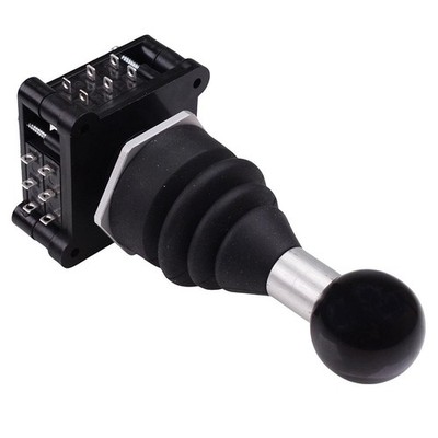 100470 APEM 2 Axis 4 Position Fingertip Joystick Double Pole 10A 12VDC
