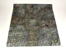 WARMACHINE HORDES Iron Kingdoms City Streets 30" x 30" Playmat Game Mat Tablewar