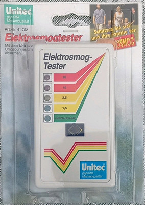 Unitec Elektrosmogtester Elektrosmog-Tester 0 20 mG, Anzeige mG, 9 V, 41752