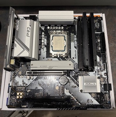 Intel 13400T, ASrock B760M Pro RS, 32GB G.skill 6400 DDR5, 512GB Teamgroup Combo