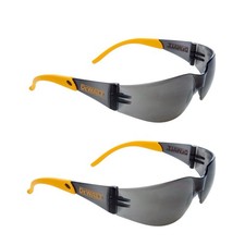 2 X Dewalt Smoke DPG54-2D Protector Impact Resistant Safety Specs/ Glasses