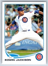 2013 Topps Update #US270 Edwin Jackson Chicago Cubs