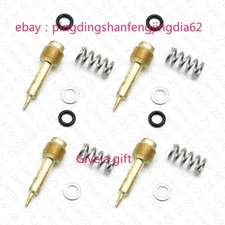Air Carbureter Fuel Mixture Screw For Suzuki VS800GL Intruder/S50 95-09 set of 4