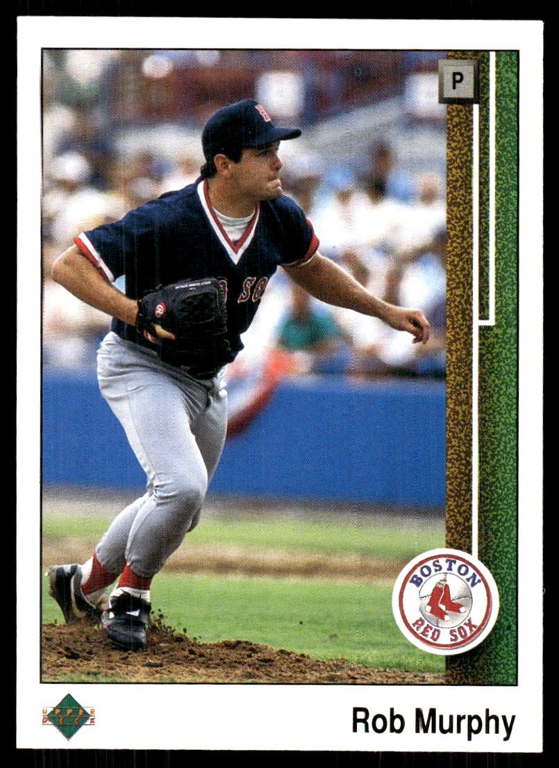 Rob Murphy 1989 Upper Deck #759 Red Sox FREE SHIPPING StackedPacks