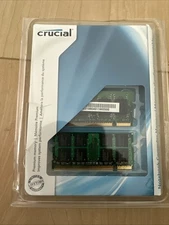Crucial 4 GB SO-DIMM 800 MHz PC2-6400 DDR2 SDRAM Memory (CT2KIT25664AC800)