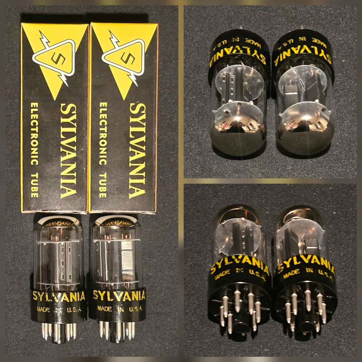 6SN7-WGT SYLVANIA ワンペアセット 真空管 (99) 6SN7-WGT SYLVANIA ワンペアセット 真空管 (99) 6SN7-WGT SYLVANIA