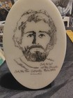 The Face Of Christ Etched Oval Stone Joe Castillo Tennessee Mint Cross Reflect — photo 1