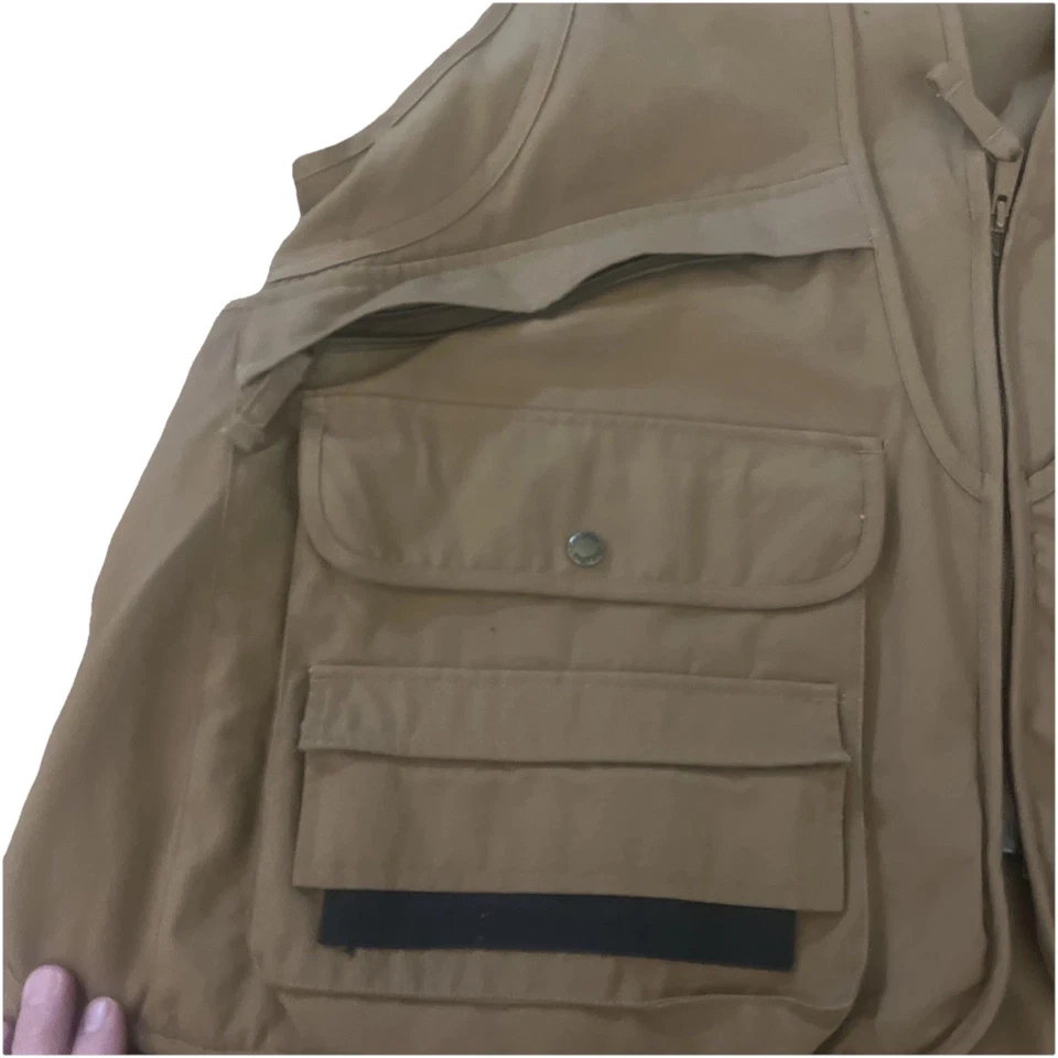 Совершенно новый желтовато-коричневый игровой жилет Cabela's большие просторные держатели для игровых сумок  - Изображение 4 из 4