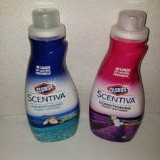 2x Suavizante de telas acondicionador Clorox Scentiva lavanda toscana y brisa del Pacífico