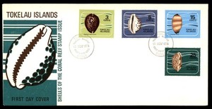 Mayfairstamps Tokelau Islands FDC 1974 shells of the coral reef First Day Cover